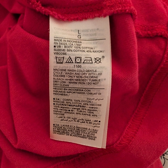 Pink Ruffle Short Sleeve Top - Picture 5 of 5